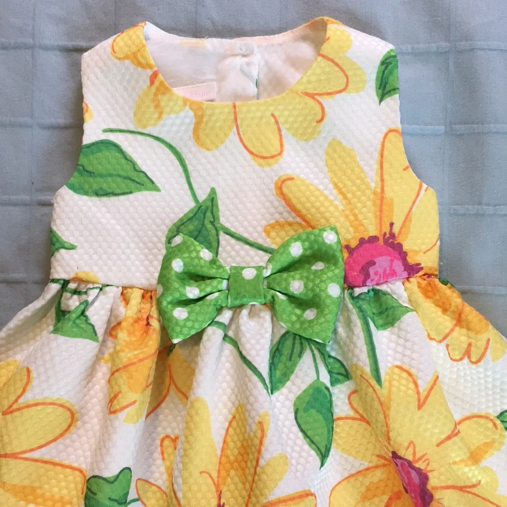 Bonnie Baby Floral Fit & Flare Dress